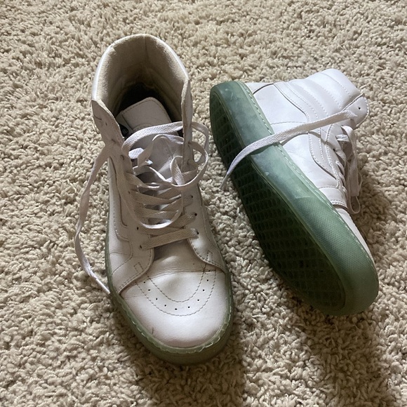 White vans high tops - Picture 2 of 3